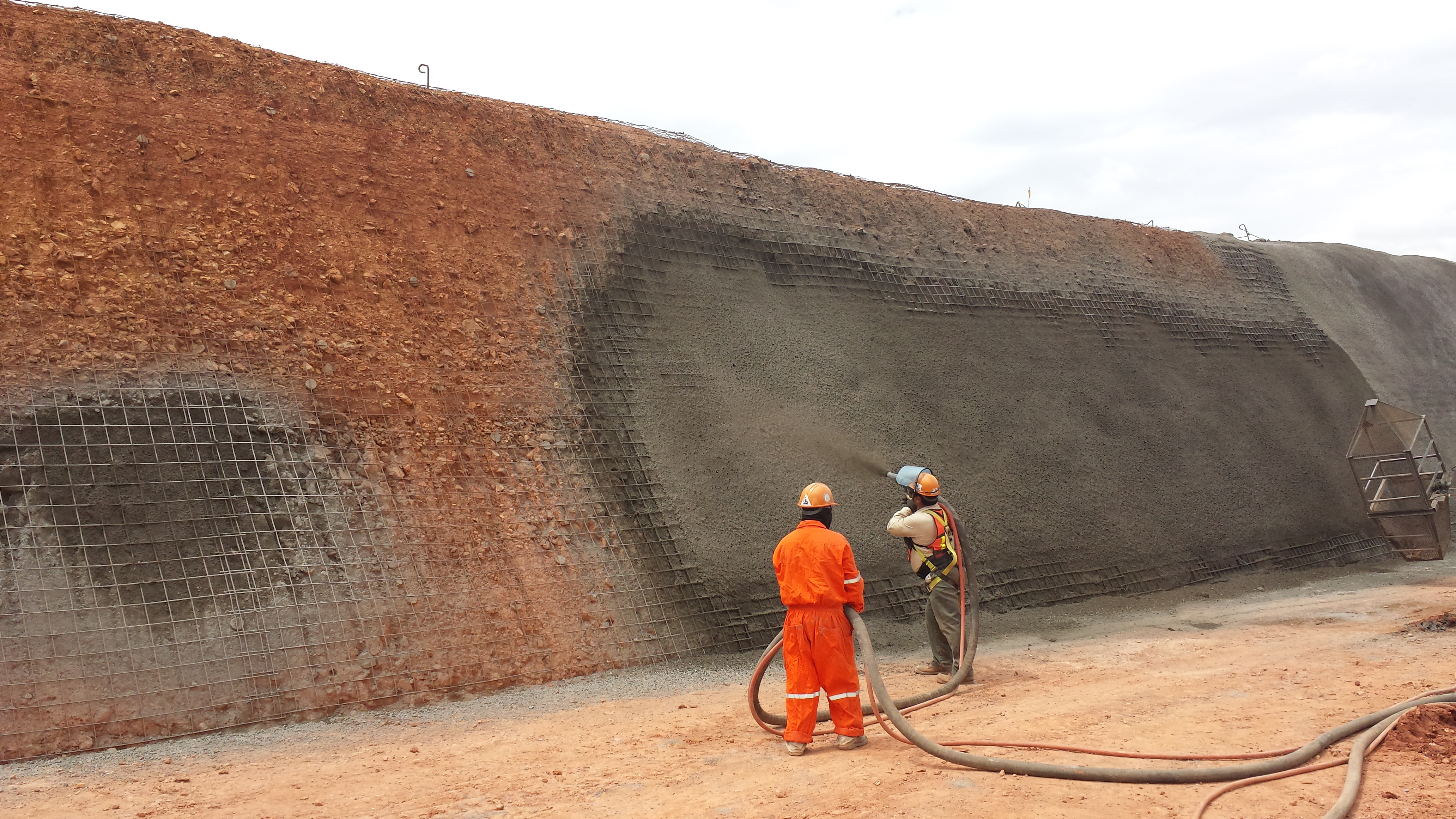 ACTIVIDAD DE LANZADO DE CONCRETO